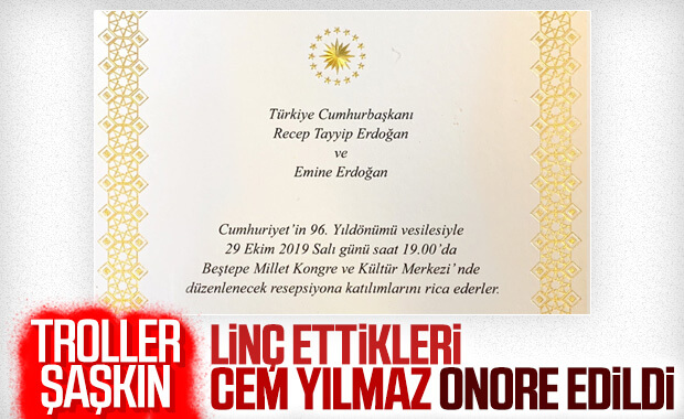 Cem Yılmaz, Beştepe'nin davetini geri çevirdi
