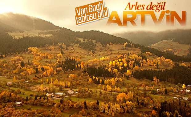 Artvin sonbaharda büyülüyor