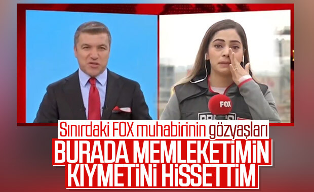 FOX muhabirini ağlatan soru