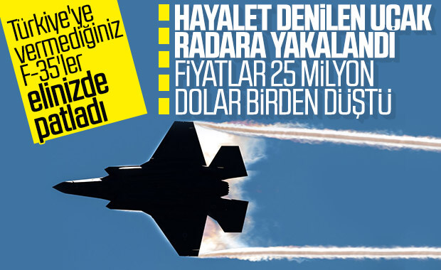 Amerika, F-35'lerde indirime gitmek zorunda kaldı