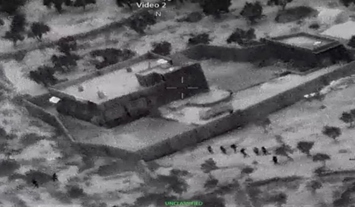 ABD, Bağdadi operasyonunun görüntülerini yayınladı