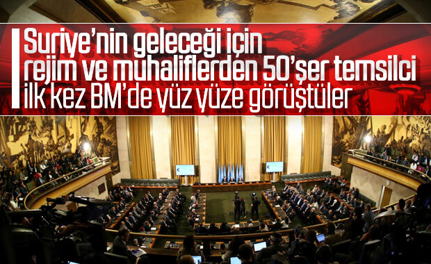 Suriye Anayasa Komitesi, BM'de ilk kez toplandı