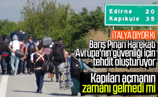 İtalya: Türkiye Avrupa'yı tehlikeye sokuyor