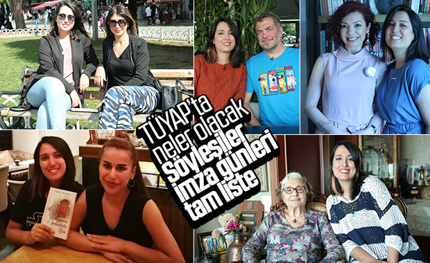 TÜYAP’ta neler olacak – Söyleşiler, imza günleri