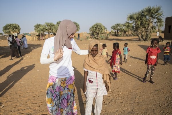Gamze Özçelik Sudan'da