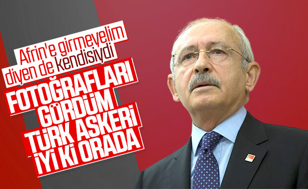 Kemal Kılıçdaroğlu'nun Afrin çarkı