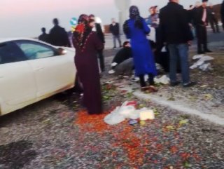 Diyarbakır'daki trafik kazasında 2'si ağır 6 kişi yaralı