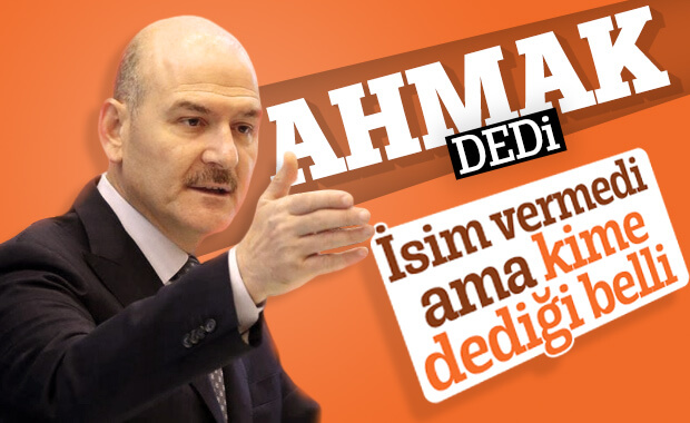 Süleyman Soylu, isim vermeden İmamoğlu'na tepki gösterdi
