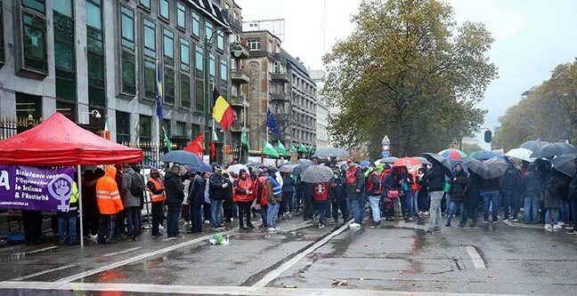 Belçika'da grev başladı