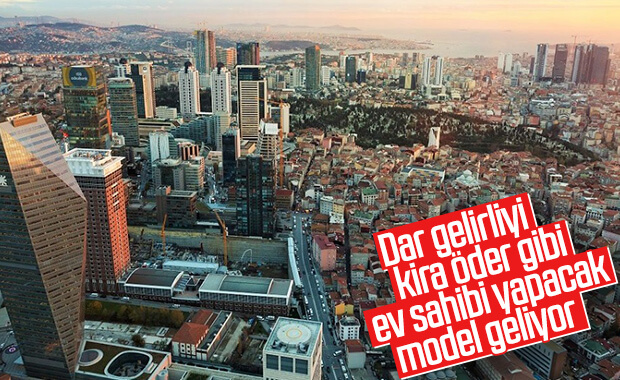 Ev almak isteyen dar gelirliye müjde