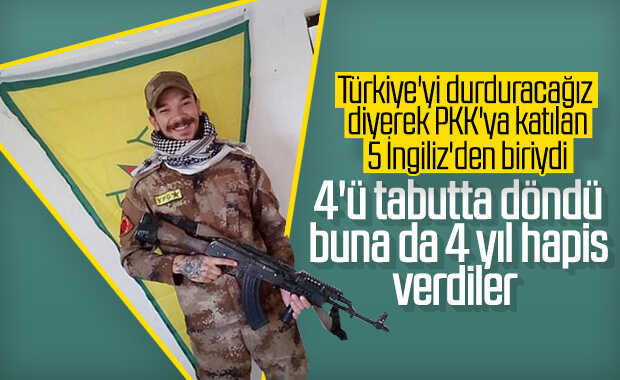 İngiltere'den PKK/YPG'li teröriste 4 yıl ceza