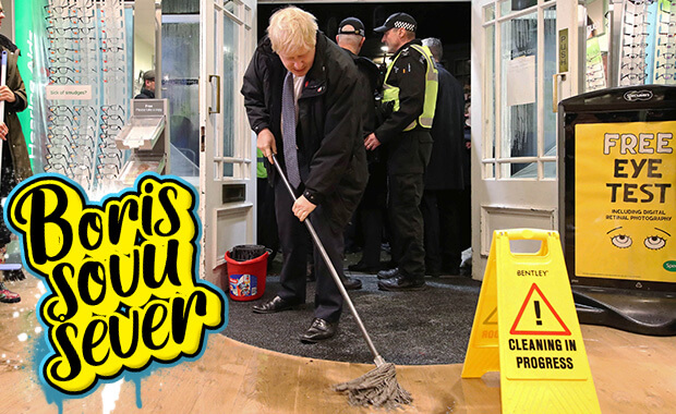 Boris Johnson paspas yaptı