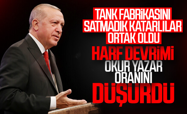 Erdoğan, tank fabrikası satıldı iddiasını yalanladı