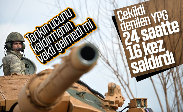 YPG'li teröristlerin saldırıları son bulmadı