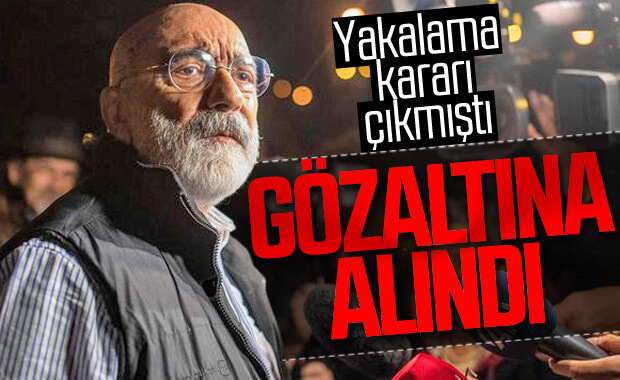 Ahmet Altan gözaltına alındı