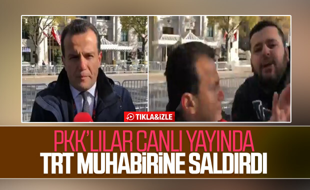 ABD'de terör yandaşları TRT muhabirine saldırdı