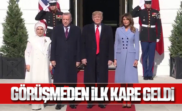 Erdoğan, Beyaz Saray'da