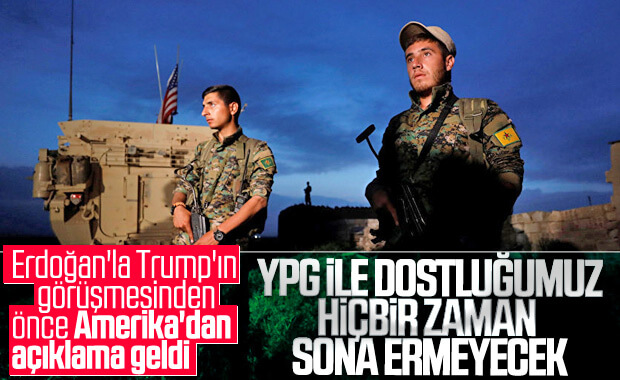 ABD: YPG ile ortaklığımız sürüyor