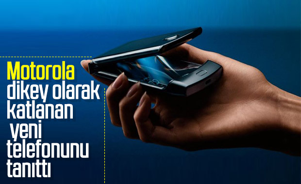 Motorola'nın katlanabilir telefonu Razr tanıtıldı