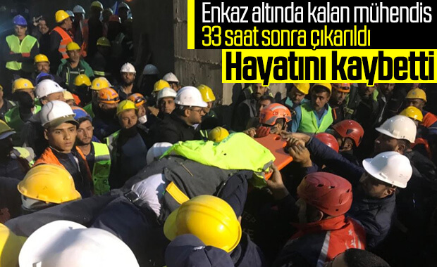 Cami enkazı altında kalan mühendis vefat etti