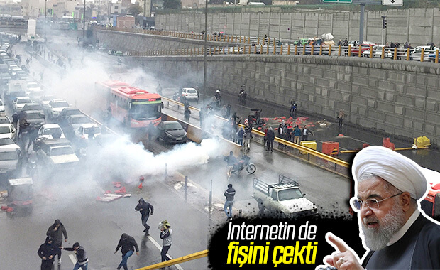 İran gösteriler nedeniyle internete erişimi kesti
