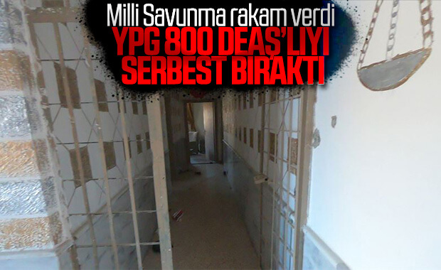 MSB: YPG 800 DEAŞ'lıyı serbest bıraktı