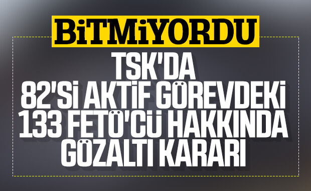 FETÖ'nün TSK yapılanmasına yeni operasyon