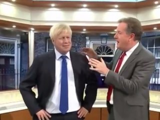 Sunucu sözünde durmayan Johnson'ın maketini yaptırdı #1