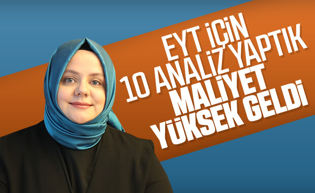 Bakan Zehra Zümrüt Selçuk'tan EYT açıklaması