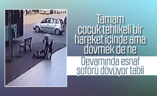 Antalya'da otobüs şoförü bir çocuğu darbetti