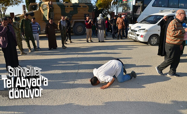 Tel Abyad ile Resulayn'a dönüşler başladı