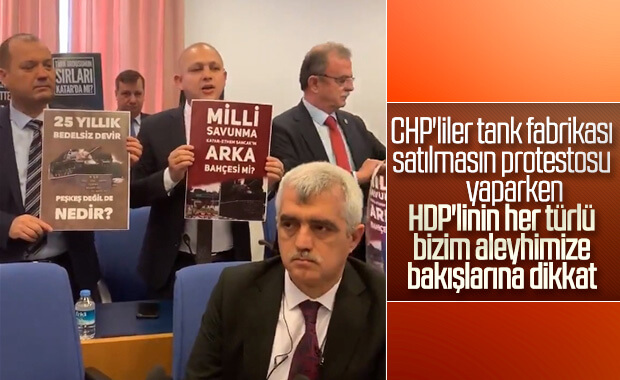 Tank palet eylemi sırasında HDP'li