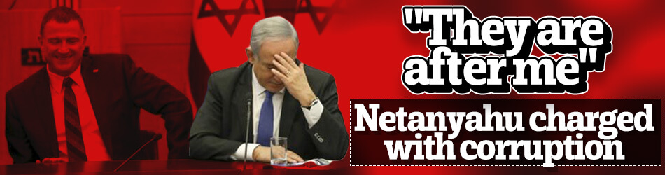 Netanyahu charged with corruption