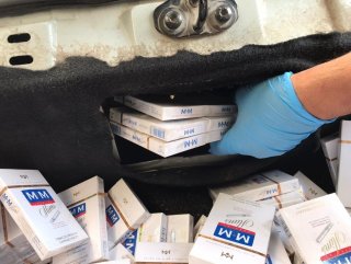 Siirt'te bin 540 paket kaçak sigara ele geçirildi