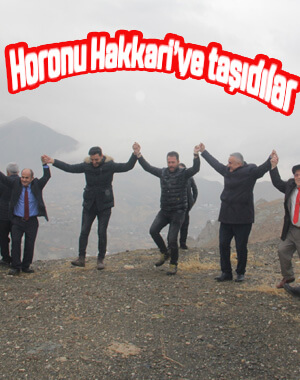 Trabzon’dan gelip Hakkari'de horon oynadılar