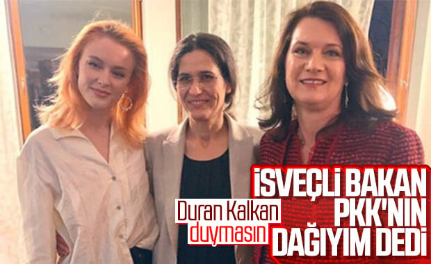 İsveç'ten PKK'ya açık destek