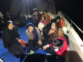 İzmir'de 127 kaçak göçmen yakalandı