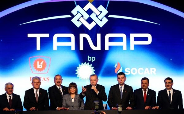 Türkiye'nin Türk Akım ve TANAP doğalgaz haritası