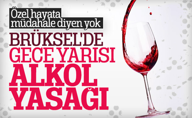 Belçika'da halka açık alanlarda gece içki içilmeyecek