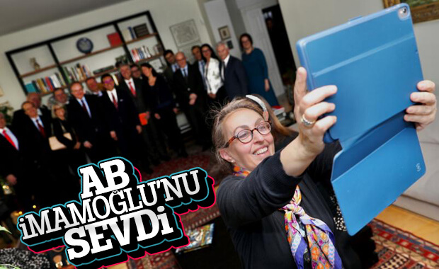 Ekrem İmamoğlu AB Büyükelçileri'yle buluştu
