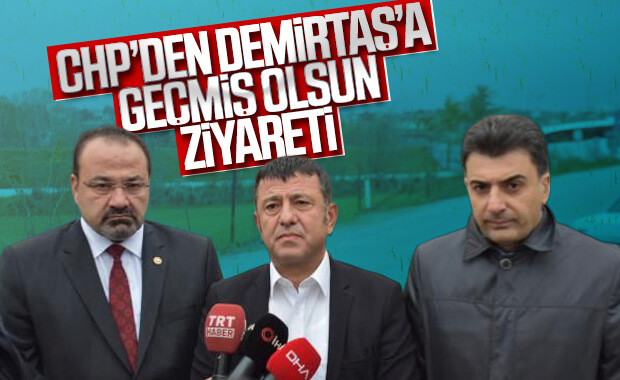 CHP'li milletvekilleri Demirtaş'ı cezaevinde ziyaret etti