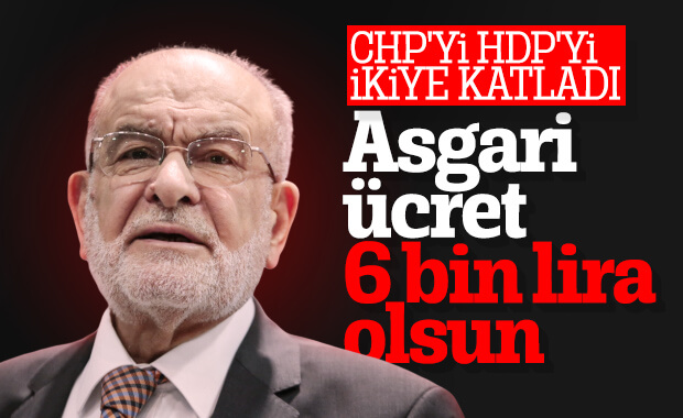 Temel Karamollaoğlu'nun istediği asgari ücret miktarı