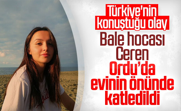 Balerin Ceren Özdemir bıçaklandı
