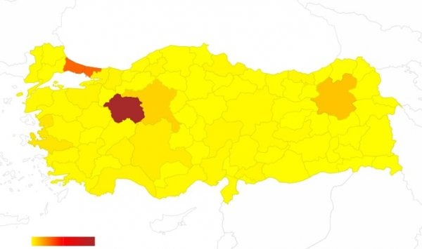 Türkiye'de üniversitelere kayıtlı öğrenci sayısı 