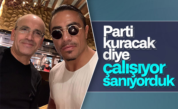 Mehmet Şimşek ile Nusret selfie yaptı