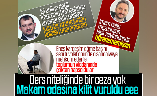 Güngören Başkan Yardımcısı'nın odası kilitlendi
