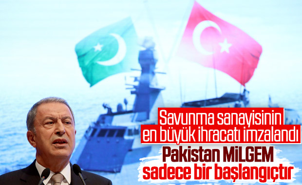 Savunma sanayisinde en büyük ihracat Pakistan ile yapıldı