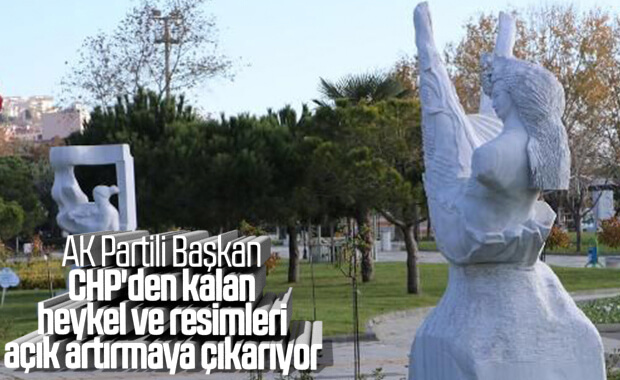 AK Partili yönetim CHP'den kalan sanat eserlerini satıyor