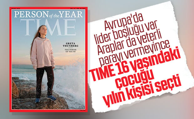 TIME Dergisi Greta'ya yılın insanı seçti 