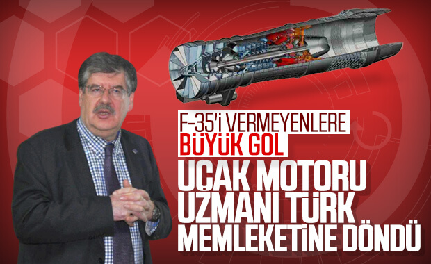 Yerli motor için Türkiye'ye dönen profesör